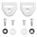 Honda Seat Passenger Strap Chrome Buckles - CB200 CB350 CB400F CB450 CB550 CB750