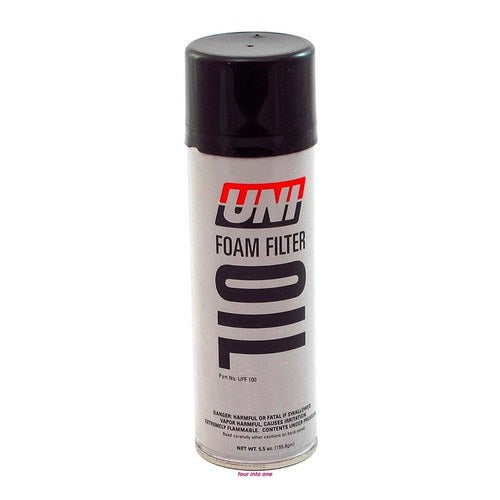 Uni Foam Filter Oil - Aerosol Can - 5.5 oz - Uff 100 - Motorcycle Parts