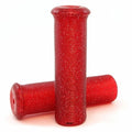 Red Stardust Metal Flake Sparkle Vintage Motorcycle Grips - 7/8"