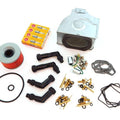 Deluxe Tune Up Kit - Plugs Caps Oil / Air Filter Carb Kits - Honda CB550K 74-76