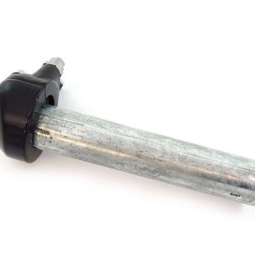 British Style Single Pull Motorcycle Throttle Assembly Tube - Black