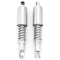Chrome Rear Shocks - Eye / Clevis - 330mm 13" - Stock Honda CB750 69-78 Sohc