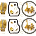 Ultimate Carburetor Repair Rebuild Kit & Floats - 1968-1971 Honda CB/CL450 Twin