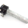 British Style Dual Pull Throttle Assembly - Black - Triumph Norton Amal Honda