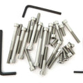 Stainless Steel Allen Bolt Set - Honda MR50 Elsinore - 1974-1975 - 24 Bolts