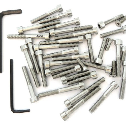 Stainless Steel Allen Bolt Set - Honda CL125S Scrambler - 1973-1974 - 36 Bolts