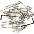 Stainless Steel Allen Bolt Set - Honda CR125R - 1989 - 39 Bolts