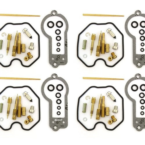 Set of 4 - Carburetor Rebuild Kits - Honda CB750F 1977-1978 - CB750K 1978 CB750