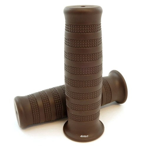 Magnum Motorcycle Grips - 1" - Cafe Brown