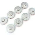 Set of 8 Valve Tappet Covers - Honda CB350F CB400F CB500 CB550 CB750