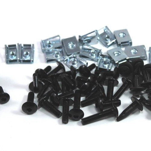 Triumph Sprint ST 1050 2005-2010 Black Aluminium Fairing Screen Bolt Kit New