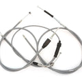 Grey Control Cable Set - Honda CB175 - 1969-1973 Clutch Brake Throttle Cables