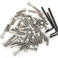 Stainless Steel Allen Bolt Set - Honda S90 Super 90 - 1964-1969 - 43 Bolts