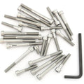 Stainless Steel Allen Bolt Set - Honda MR250 Elsinore - 1976 - 31 Bolts