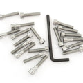 Stainless Steel Allen Bolt Set - Honda CB400T CM400C/E/T - 1980-1981 - 19 Bolts