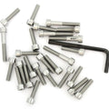 Stainless Steel Allen Bolt Set - Honda XR500R - 1981-1982 - 26 Bolts