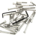 Stainless Steel Allen Bolt Set - Honda MR175 Elsinore - 1975-1977 - 32 Bolts