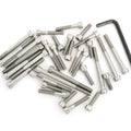 Stainless Steel Allen Bolt Set - Honda CR250M CR250 Elsinore - 1975-1976