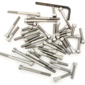 Stainless Steel Allen Bolt Set - Honda CR250R - 1986 - 42 Bolts