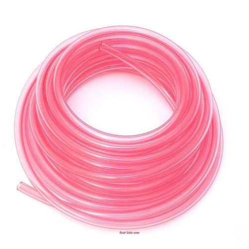 Helix Clear Pink / Red 3/16" (5mm) Polyurethane Fuel Line 10' Feet 2x 5' Lengths