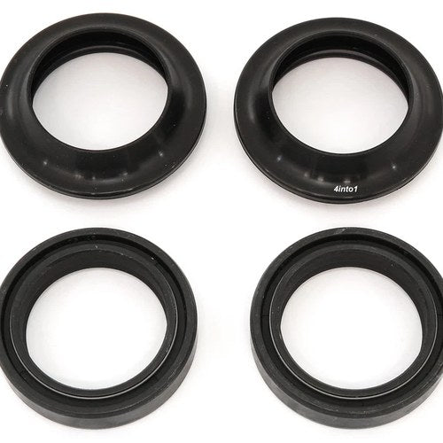 Front Fork Seals Dust Boots Kit Suzuki RM80 SP125 SP200 DR125 DR200 GR650 GS750