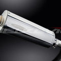 Delkevic 14” Stainless Steel Oval Muffler Slip On - Honda VFR750 1994-1997