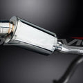 Delkevic 9" Stainless Steel Oval Muffler Slip On - Honda CB500F 2013-2018