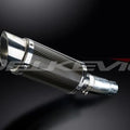Delkevic 8" Carbon Slip On Muffler - Kawasaki Ninja 250R EX250 2011-2013 Exhaust