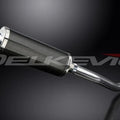 Delkevic 14" Carbon Slip On Muffler - Kawasaki ZX-9R Ninja 2000-2001 Exhaust