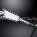 Delkevic 9" Stainless Slip On Muffler - Kawasaki Ninja ZX-9R 2000-2001 Exhaust