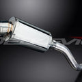 Delkevic 9" Stainless Oval Muffler - Kawasaki Z800 2013-2016 Exhaust