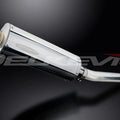 Delkevic 14” Stainless Oval Slip On Muffler - Suzuki GSX-R1000 2005-2006 Exhaust
