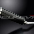 Delkevic 18" Carbon Oval Slip On Muffler - Suzuki GSX-R1000 2005-2006 Exhaust