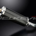 Delkevic 14" Carbon Slip On Muffler - Suzuki GSF1250 Bandit 07-09, 16 Exhaust