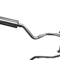 Delkevic Complete Stainless Exhaust 14" Oval Muffler - Suzuki DR650SE 1996-2021