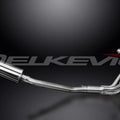 Delkevic 4-1 Stainless Exhaust 9" Muffler - Suzuki GSX600F Katana 600 1997-2006
