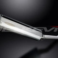 Delkevic 18" Stainless Slip On Muffler - Yamaha FZ1 FZS1000 2000-2005 Exhaust