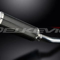 Delkevic 14" Carbon Oval Muffler - Yamaha FZ1 FZS1000 2006-2014 Exhaust