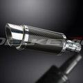 Delkevic 8" Mini Carbon Round Muffler - Yamaha YZF-R6 2006-2017 Exhaust