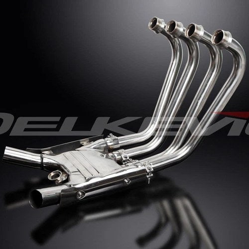 Delkevic Stainless Steel Full 4-2 Header System - Yamaha FJ1200 - 1989-1993