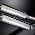 Delkevic 18" Stainless Oval Mufflers Triumph Trident Sprint 900 - 93-98 Exhaust