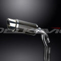 Delkevic 8" Carbon Fiber Round Slip-On Muffler - BMW - S1000XR - 15-19 Exhaust
