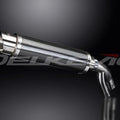 Delkevic 14" Carbon Fiber Round Slip-On Muffler - BMW S1000XR - 15-19 Exhaust