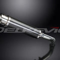 Delkevic 14" Carbon Fiber Round Stubby Muffler - BMW K1200GT - 2006-2012 Exhaust