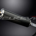 Delkevic 18" Carbon Fiber Oval Muffler - BMW F800S F800ST - 2006-2014 Exhaust