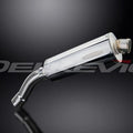 Delkevic 14" Stainless Steel Oval Stubby Muffler - BMW F800R - 2009-2016 Exhaust