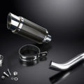 Delkevic 8" Carbon Fiber Round Muffler - KTM 690 Duke -2013-2018 Exhaust