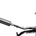 Delkevic Full 4-1 Stainless Exhaust 18" Oval Muffler - Honda CB1100 2013-2014