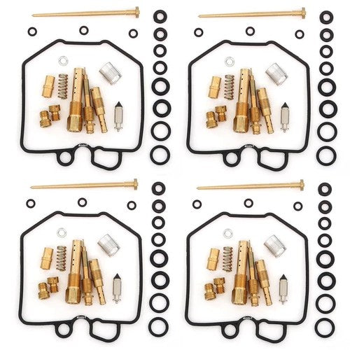 Set of 4 Deluxe Carburetor Rebuild Kit - Honda CB650 81-82 CB650C 81 CB650SC 82