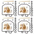 Set of 4 Deluxe Carburetor Rebuild Kit - Honda CB650 81-82 CB650C 81 CB650SC 82